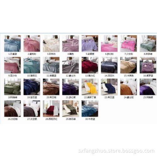 solid color luxury super cozy heavy weight sherpa throw winter blanket